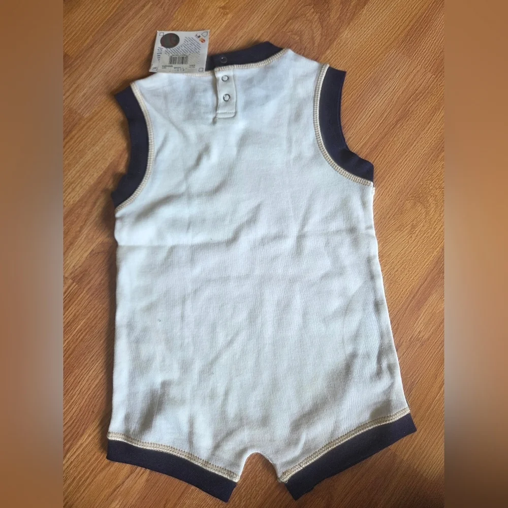 Milwauekee Brewers Baby Romper 0-3M, 18M - 1pc NWT Sleeveless Baseball Fan